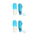 thumbnail image 1 of Wosthever Paraguas de bolsillo plegable portátil y confiable para protección al aire libre Paraguas para todo clima Azul cielo con caja de Cielo azul Con caja de embalaje 2Conjunto, 1 of 6