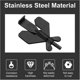 thumbnail image 2 of Portable Door Lock, Stainless Steel Door Lock Security Device Door Locker From Inside Locks Privacy Door Locker, 2 of 4