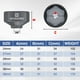 thumbnail image 2 of Juego de llaves de tubo para filtro de aceite WORKPRO, 6 piezas, para Ford y BMW, 2 of 7