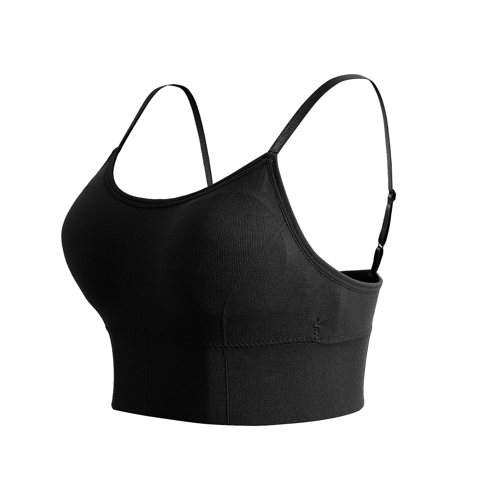 TAIAOJING Sports Bras for Women Sports No Wire Comfort Sleep Bra Plus Size  Workout Activity Bras With Non Removable Pads Shaping Bra Brassiere 