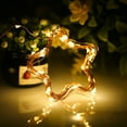 thumbnail image 5 of Tomshine Solar String Fairy Lights 12m 120LEDs Copper Wire 8 Modes IP65 Water- for Patio Yard Party Warm White 2Pack, 5 of 6