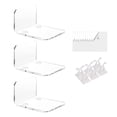 thumbnail image 1 of Acrylic Wall Shelves Display Ledges Wall Organizer Shelf Plant Wall Rack Monitor Transparent, 1 of 9