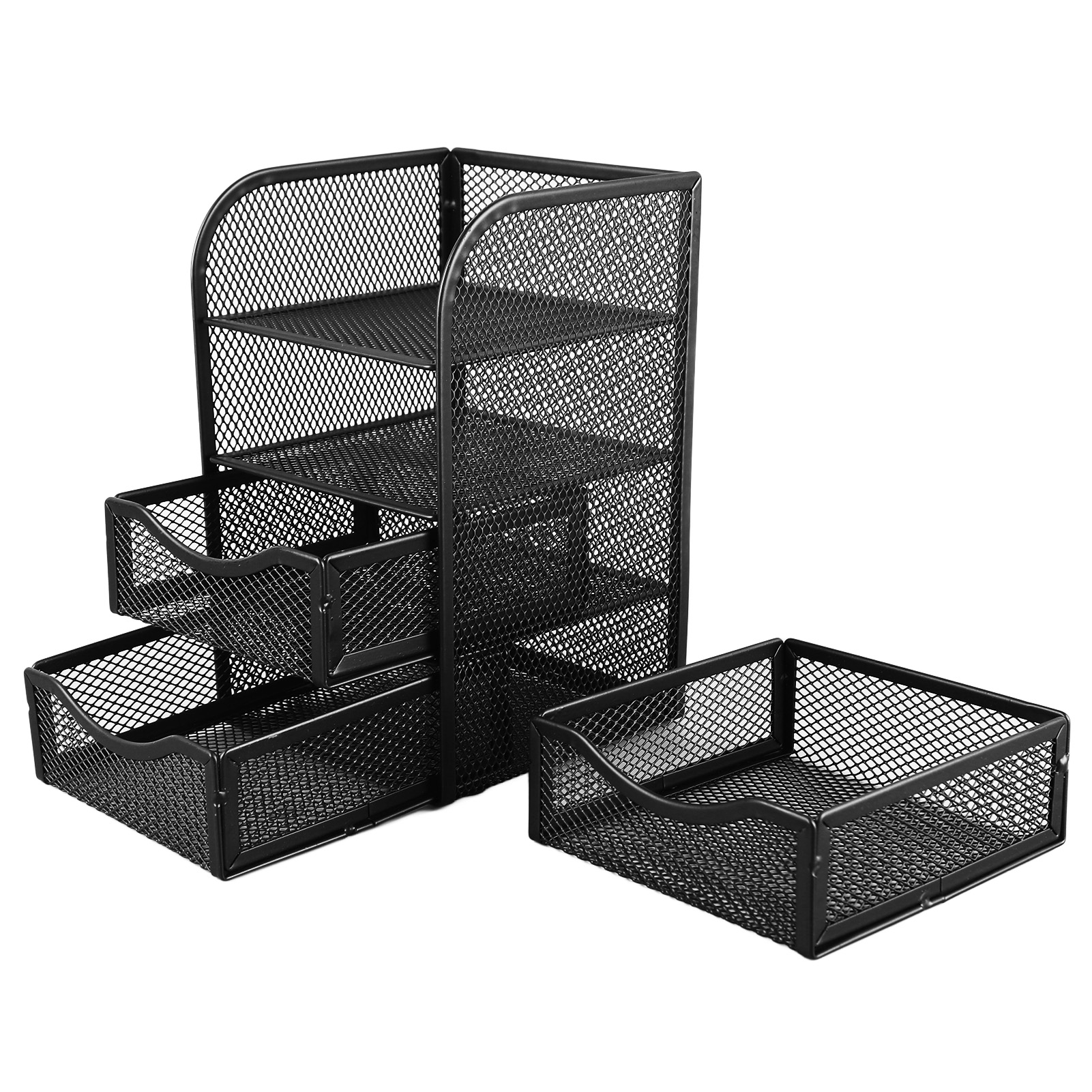 Office Supplies Desk , Slip 3 Drawers Desk For School