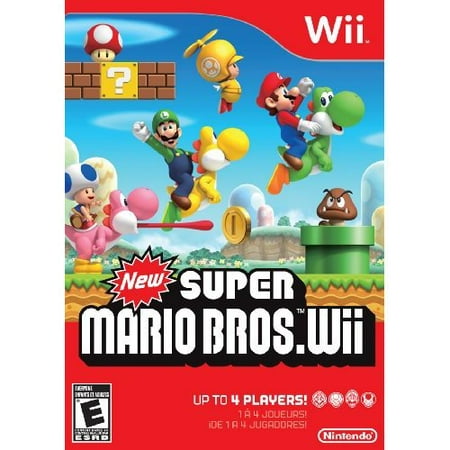 Refurbished New Super Mario Bros Wii (Best Selling Super Nintendo Games)