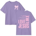 thumbnail image 4 of WENXIAOO Chemises Filles Manches Courtes Col Rond T-shirts Graphiques Mode Chemises d'Été pour Filles Chemises Filles, 4 of 4