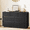 Black, variant on MARNUR 7 Drawer Dresser for Bedroom, Wooden Chest of Drawers for Closet, with Wide Top, Smooth Glides, for Living Room, Hallway, Kids Room, Natural Oak
