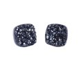 thumbnail image 1 of Pendientes de succión con imán de racimo de cristal sin agujero Pendientes de moda urbana para hombres y mujeres Pendientes de moda de cristal de piedra, 1 of 5