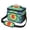 Pink and Yellow, variant on Green and Yellow Tie Dye Pattern Insulated Lunch Box for Women Men, Medium Leakproof Cooler Bag with Adjustable Strap, 10"x6.7"x8"