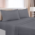 thumbnail image 3 of Soft Brushed Microfiber Sheet Set - 4 Pieces Full Bedding - Fade Resistant, 3 of 5