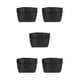 thumbnail image 3 of Sonducket Organizador de bolsas para guardar cosméticos y accesorios Bolsa de forro expandible Insertar bolso Impermeable Negro y corto 31 * 14 Type2 NO2, 3 of 6