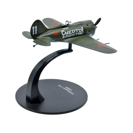 Diecast Polikarpov I-16 Fighter Plane (USSR 1933) 1/72 Diecast Model by Warbirds of WWII