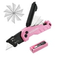 thumbnail image 1 of Navaja multiusos plegable WORKPRO Quick Change con almacenamiento de cuchillas, 1 of 8