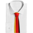 thumbnail image 4 of Men's Vintage Mexican Flag Neck Tie Formal Classic Tie Vintage Germany German Flag, 4 of 8