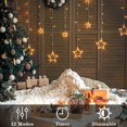thumbnail image 1 of 1pc Sternfensterlicht, Atmosphre Dekorativer Blitz, Innen- Und Auengarten, Geburtstag, Hochzeit (warme Farbe) Hy, 1 of 3