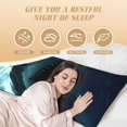 thumbnail image 4 of Lsque Undersea Shark Body Pillow Case Cover,Ultra-Soft Microfiber Bed Pillow Cases 20x54 inches,Elegant Bedding,Breathable Durable Pillow Cover with Envelope Closure, 4 of 8