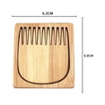 thumbnail image 2 of Shisuyan 1Pc Small Pocket Beard Comb Creative Male Hair Comb Personal Care Supply, 2 of 8