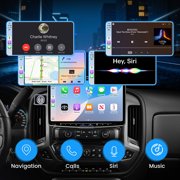 DIAMOOKY Mini Wireless CarPlay Adapter for iPhone & Android Auto, 2 in 1 Bluetooth Dongle Plug & Play with Fast Stable Connection, Converts Wired to Wireless Car Play Adapter