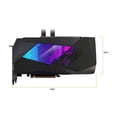 thumbnail image 2 of Gigabyte GV-N3080AORUSX W-12GD Aorus GeForce RTX 3080 12GB GDDR6X PCI Express 4.0 ATX Video Card, 2 of 5