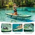 thumbnail image 5 of SOLAVERO Inflatable Stand Up Paddle Board with SUP Accessories, Anti-Slip EVA Deck, 11'×33" Blow Up Paddle Board Adults & Youth, 5 of 7