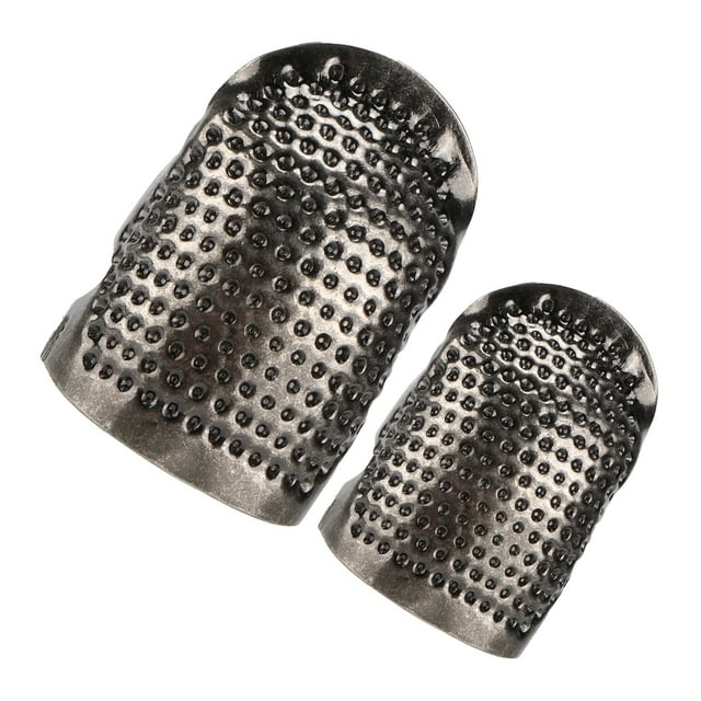 Protector de dedo de dedal protector de pulgar de costura Protector de dedo a prueba de herrumbre duradero para bordado ANGGREK Otros