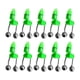 thumbnail image 1 of Alarma de señuelo de pescado Zulema 10 Uds. campanas dobles Clip de alarma de caña de pescar, 1 of 8
