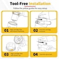 thumbnail image 4 of Replacement Filter Cartridge Compatible with Detla Showers Shower Head,2packs, 4 of 7