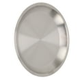 thumbnail image 4 of Plateau de Service Rond en Acier Inoxydable 16 Pouces Plateau de Service pour Maison et Restaurant, Plateau pour Camping, Collations et Repas, 4 of 7