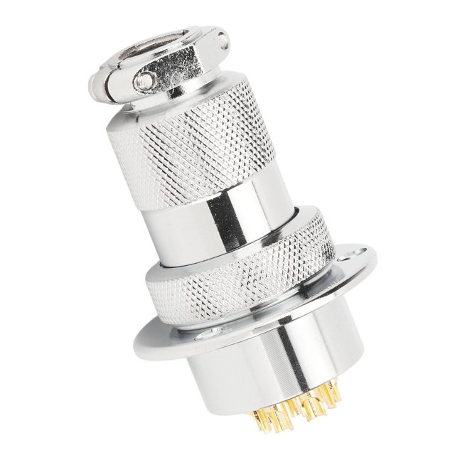 Conector de enchufe de aviación, enchufe de aviación, enchufe de aviación portátil compacto, accesorios eléctricos, rendimiento impulsado