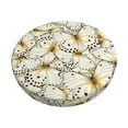 thumbnail image 2 of Lsque Different Butterflys Round Bar chair cushion covers Velvet Fabric Premium Comfort Protects from Scratches and Stains for 14-17 Inch Chair- 13 inch, 2 of 7