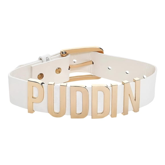 Collar: Disfraz de Harley Quinn Puddin de Suicide Squad