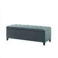 thumbnail image 2 of Gracie Mills Bianca Tufted Upholstered Storage Bench with Soft Close - GRACE-3952, 2 of 4