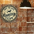 thumbnail image 5 of HELLOYOUNG Dog Escape "Close the Gate" Metal Sign - 2D Printed Waterproof Rustproof, 1pc Personalized Home Decor Gift, Stylish Pet Sign, 5 of 6