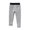 Gray, variant on Odeerbi Kids Leggings Baby Tights Toddler Girls Cotton High Waist Stretch Fleece Solid Color Plus Keep Warm 2025 Casual Leggings Pants White