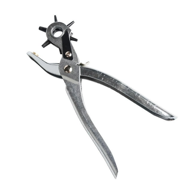 Belt Hole Puncher 2mm 2.5mm 3mm 3.5mm 4mm 4.5mm Multifunctional Spring Steel Efficient Leather Hole Punch Tool