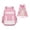 Pink-S1, variant on Ergonomic Student School Bag with Chest Strap Compact Backpack Back to School Essentials Lightweight Bookbag Detachable Waist Belt for Teens,Black