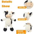 thumbnail image 2 of Cow Stuffed Animal Toys, 11.8 Cow Plush Toy Cuddly Cow Plush Stuffed Animal Toy For for Boys Girls Kids Toddlers, 2 of 5