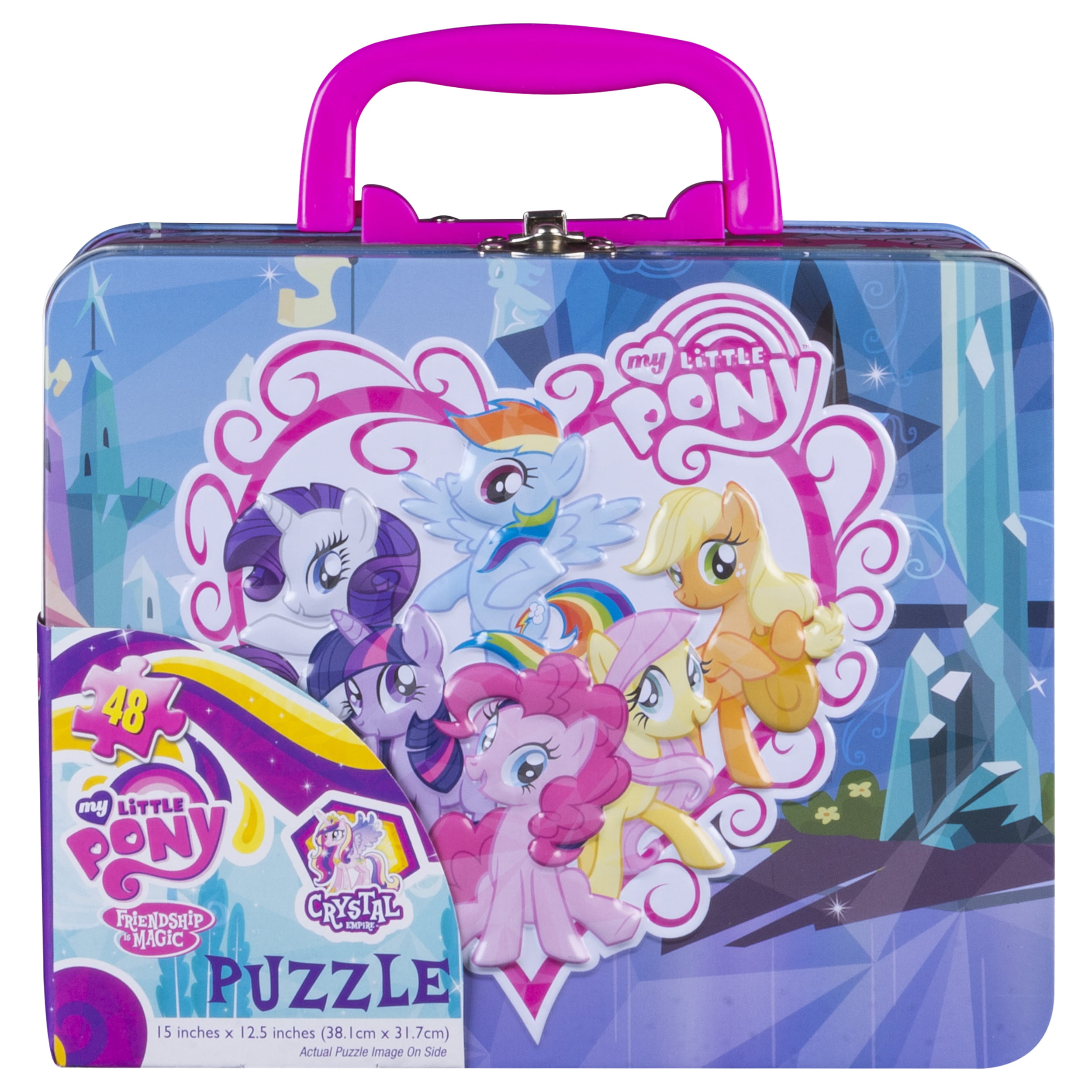 My Little Pony Puzzle On The Go 48 Piece Travel Toy Hasbro 15" x 11.2" Children 