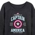 thumbnail image 3 of Marvel Captain America - The First Avenger - Women's French Terry Pullover Sweatshirt, 3 of 5