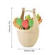 thumbnail image 2 of Mini tenedor de fruta, tenedores de postre de paja de trigo, caja Bento decorada (Beige), 16 Uds., 2 of 6