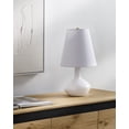 thumbnail image 5 of Livabliss Magico Global Accent Table Lamp, 19-inch, White with Wheat Shade, 5 of 5