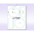 Memorex Matte CD/DVD Labels, 250 Labels / 125 Sheets, Printer Friendly ...