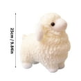 thumbnail image 2 of Adorable Plush Sheep Toy, Soft Stuffed Animal Doll, Cuddly Lamb Plushie for Kids, Gifts for Girls and Boys, Perfect for Home Decoration and Bedtime Companion, 10 Inches, 2 of 4