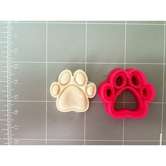 Dog Paw Cookie Cutter Style (All sizes)- Fast Shipping - Sharp Edges - Exceptional Quality