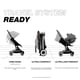 thumbnail image 2 of Cybex Orfeo Ultra-Lightweight Travel Stroller Lava Grey, 2 of 5