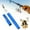 Blue, variant on Fishing Gear Pocket Size Pen Style Telescoping Rod for Outdoor Angling Aluminum Alloy Mini Rod with Telescoping Design for Compact Travel and Recreational Fishing