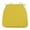 Yellow, variant on 17.3''x16.1'' Thick Chair Cushions for Dining Chairs,1 Pack WaterProof Easy Clean Kitchen Chair Pads with Ties ,High Elastic Foam Soft Chair Cushions for Office Desk Living Room(Black)