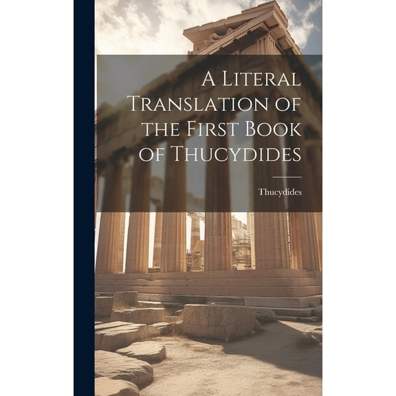 A Literal Translation of the First Book of Thucydides (Hardcover)