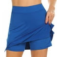 thumbnail image 1 of Jupe-short Active pour Femmes, Jupe de Tennis Plissée Extensible pour Course, Golf, Entraînement, 1 of 4