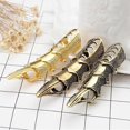 thumbnail image 4 of ZIMEVintage Hip Hop Punk Metal Nana Rings Minimalist Hollow Out Heart Shape Ring for Men Unisex Fashion Cosplay Finger Jewelry Cool, 4 of 5