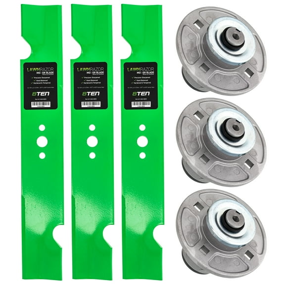 8TEN Blade Spindle Kit for Ariens Gravely 48 inch Zoom 2348 ZT2348 MK1005300